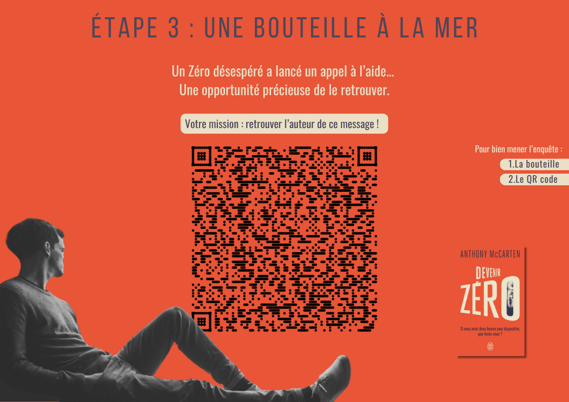 Énigme étape 3 — une bouteille à la mer