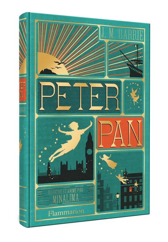 Peter Pan, illustré et animé par MinaLima — Flammarion